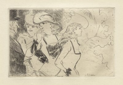 The Folies-Bergère by Jean Louis Forain