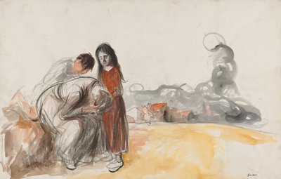 The Germans Have Gone Away by Jean Louis Forain
