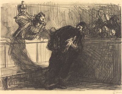 The Lawyer Abused by Jean Louis Forain