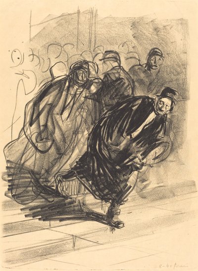 The Lawyer Pursued by Jean Louis Forain