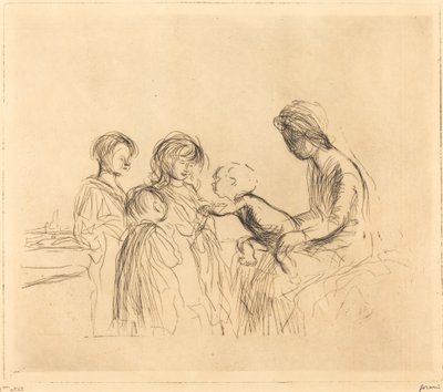 The Madonna and the Children by Jean Louis Forain