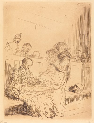 The Prisoner and the Child by Jean Louis Forain