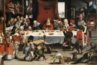 Burlesque Feast by Jean Mandyn