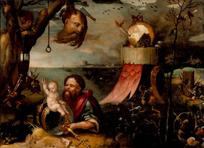 Saint Christopher and the Christ Child by Jean Mandyn