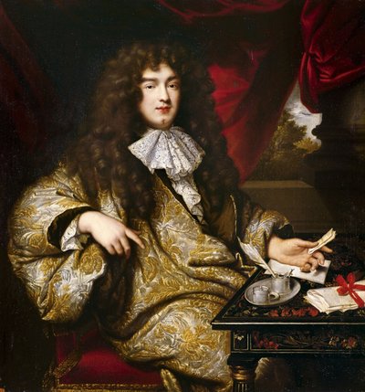 Jean-Baptiste Colbert, Marquis de Seignelay by Jean Marc Nattier