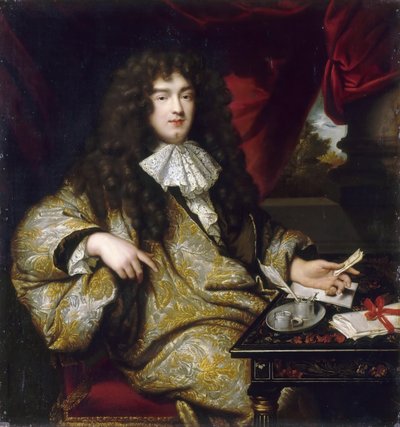 Jean-Baptiste Colbert, Marquis de Seignelay 1651-1690 by Jean Marc Nattier