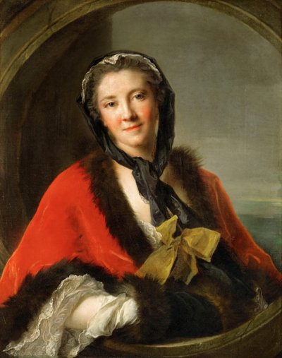The Countess Tessin by Jean Marc Nattier