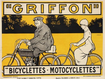Griffon Bicycles Motorcycles by Jean Matet