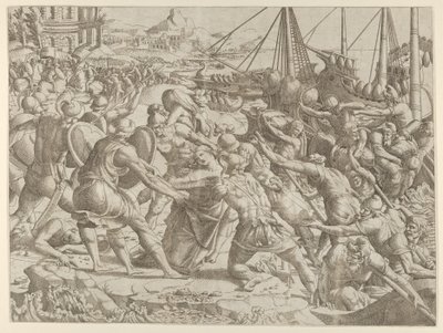 The Abduction of Helen, 1535-55 by Jean Mignon