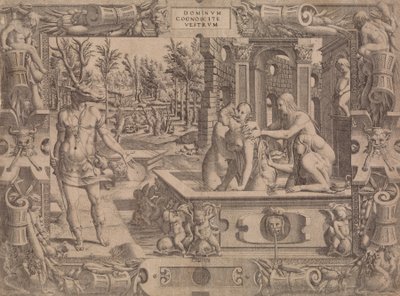 The Metamorphosis of Acteon, 1535-1555 by Jean Mignon