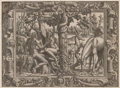 The Temptation of Eve by Jean Mignon