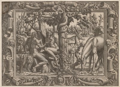The Temptation of Eve by Jean Mignon