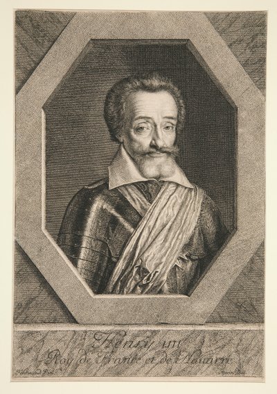 Henry IV, King of France by Jean Morin