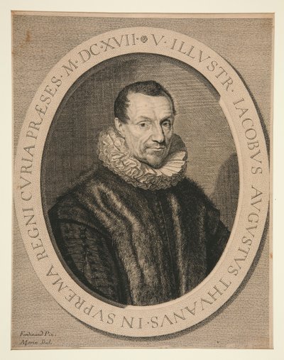 Jacques-Auguste Thou by Jean Morin