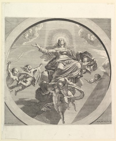 The Assumption of the Virgin by Jean Morin