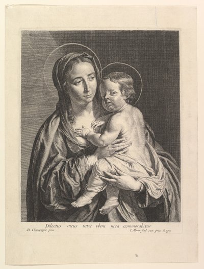 The Virgin and Child by Jean Morin