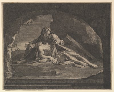 The Virgin at the Sepulchre by Jean Morin
