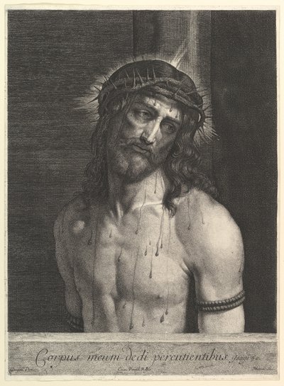 Christ at the Column by Jean Morin