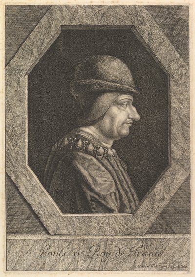 Louis XI, King of France by Jean Morin