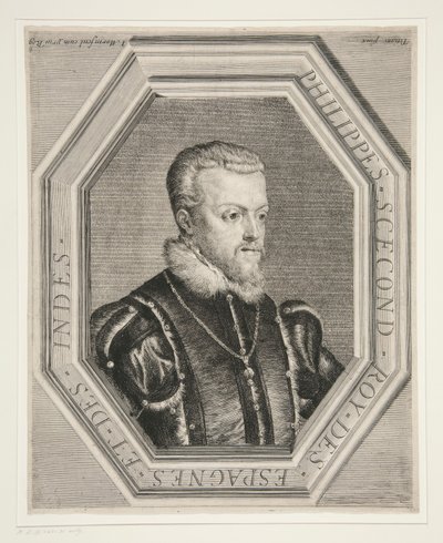 Philip II of Spain by Jean Morin