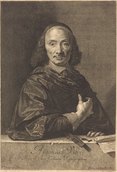 Antoine Vitre by Jean Morin after Philippe de Champaigne