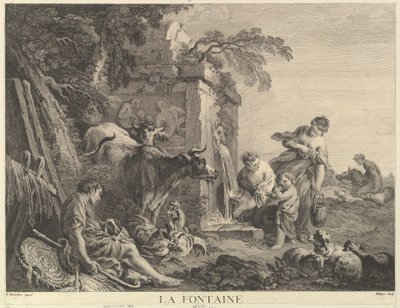 The Fountain by Jean Pelletier