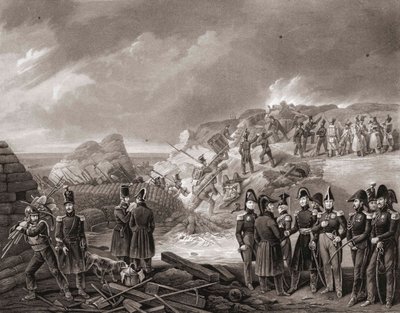 The Siege of Antwerp by Jean Pierre Marie Jazet