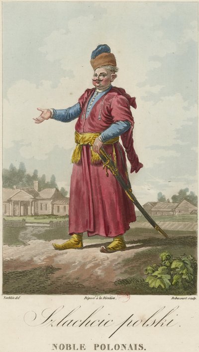 Polish Nobleman by Jean Pierre Norblin de La Gourdaine