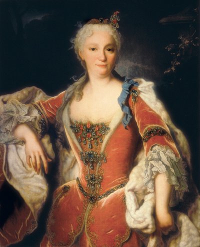 Portrait of Elisabeth Farnese by Jean Ranc