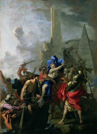 The Rape of Helen by Jean Tassel