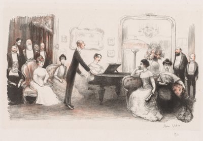 La Soirée Bourgeoise by Jean Veber
