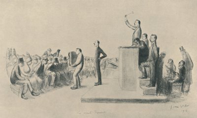 The Rouart Sale, 1919 by Jean Veber