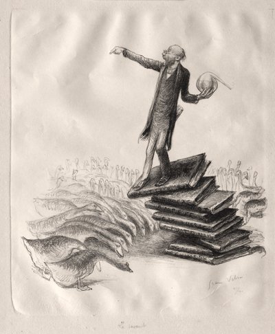 The Savant by Jean Veber