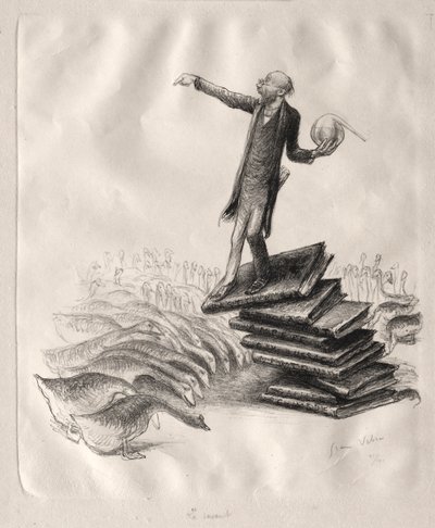 The Savant by Jean Veber