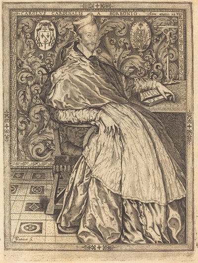 Cardinal Charles de Bourbon by Jean de Gourmont I