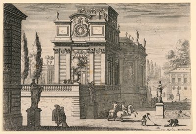 A Park of a Castle by Jean le Pautre