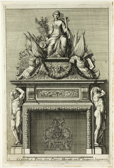 Chimneys in the Italian Manner by Jean le Pautre