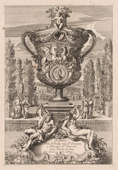 Decorative Urn by Jean le Pautre