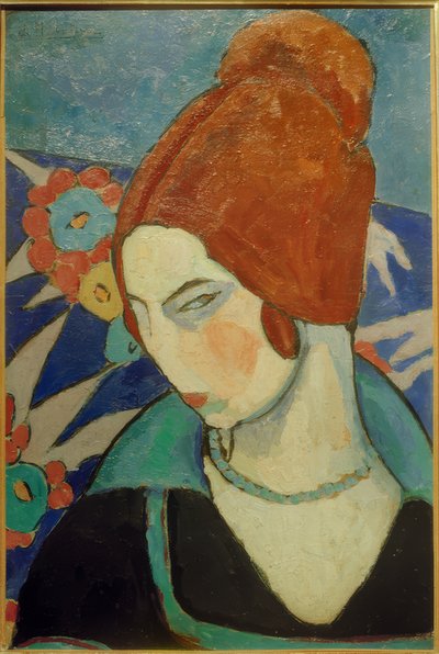 Self-Portrait, 1916 by Jeanne Hébuterne