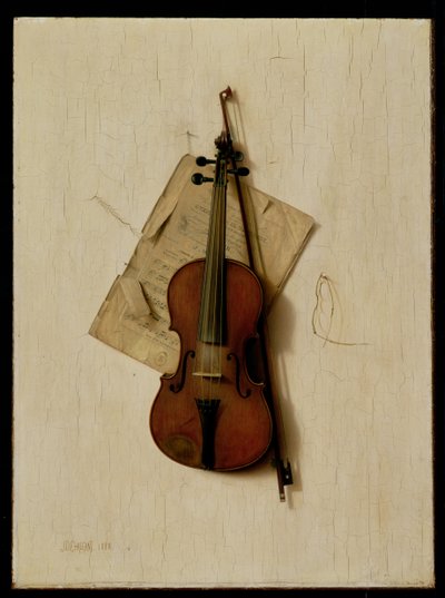 The Old Violin by Jefferson David Chalfant