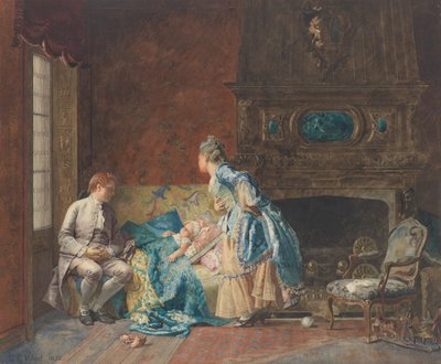 The First Babe by Jehan Georges Vibert