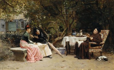 The Reprimand by Jehan Georges Vibert