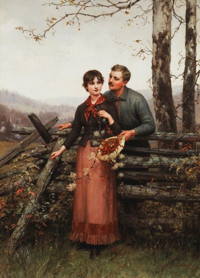 A Hatful of Bittersweet by Jennie Augusta Brownscombe
