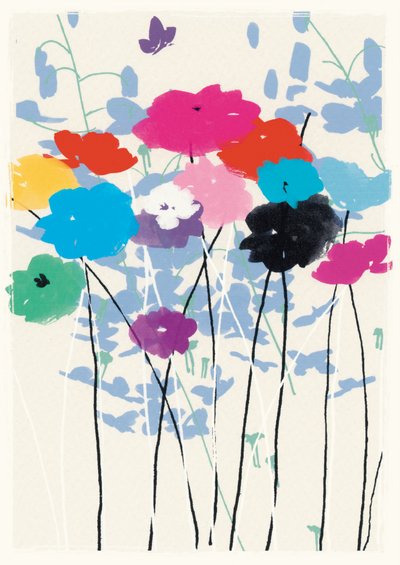 Multicoloured Meadow (Standard) by Jenny Frean