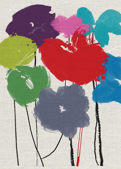 Printed Flowers by Jenny Frean