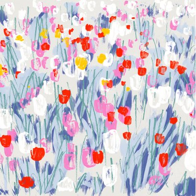 Tulip Field by Jenny Frean