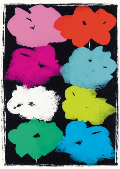 Warhole Flowers by Jenny Frean