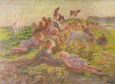 An Idyllic Moment by Jenny Montigny