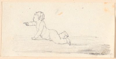 A Crawling, Naked Boy by Jens Juel