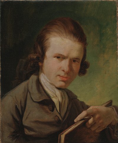 The engraver J.F. Clemens by Jens Juel